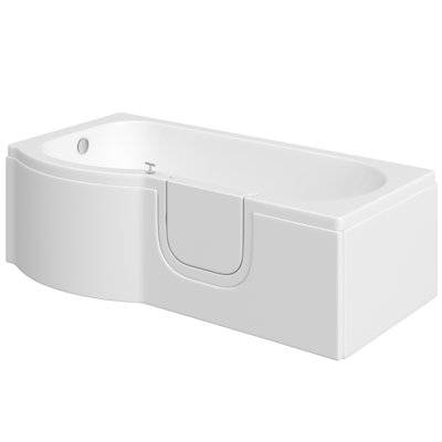 1675mm x 850mm Standard Acrylic Bathtub