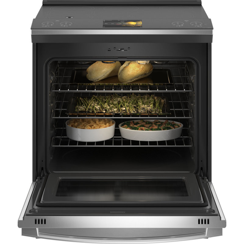 30" 5.3 cu.ft. Smart Slide-in Electric Range