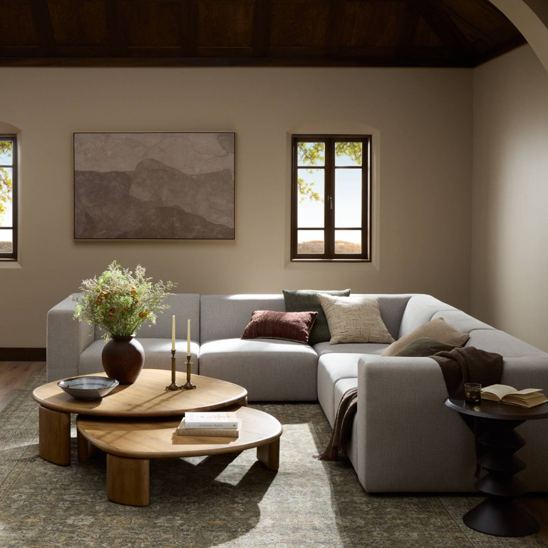 Lawndale Sectional, Napa Sandstone Polyester Blend