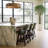 Trophy Tufted Green Swivel Bar Stool Upholstered Leather 30"-61924288-61558328