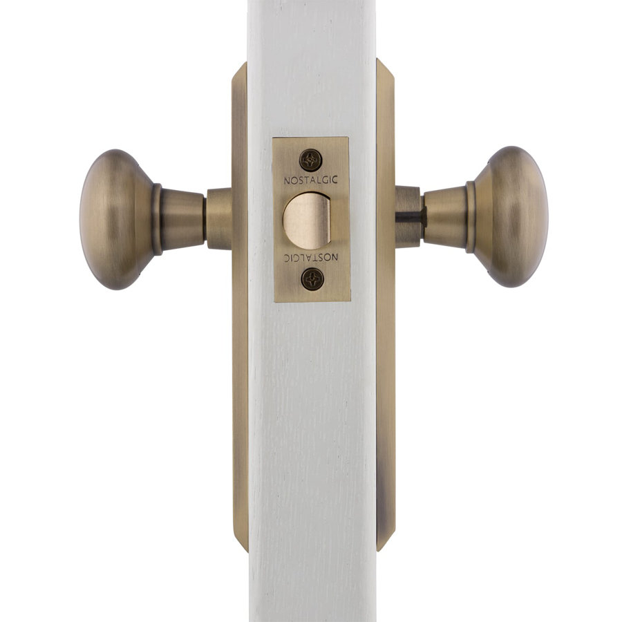 New York Plate with New York Door Knob