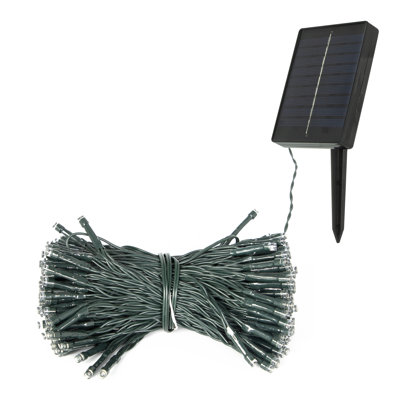 Ahkeem 2090Cm LED Solar Powered 200 - Bulb Mini String Light (End to End Connectable)