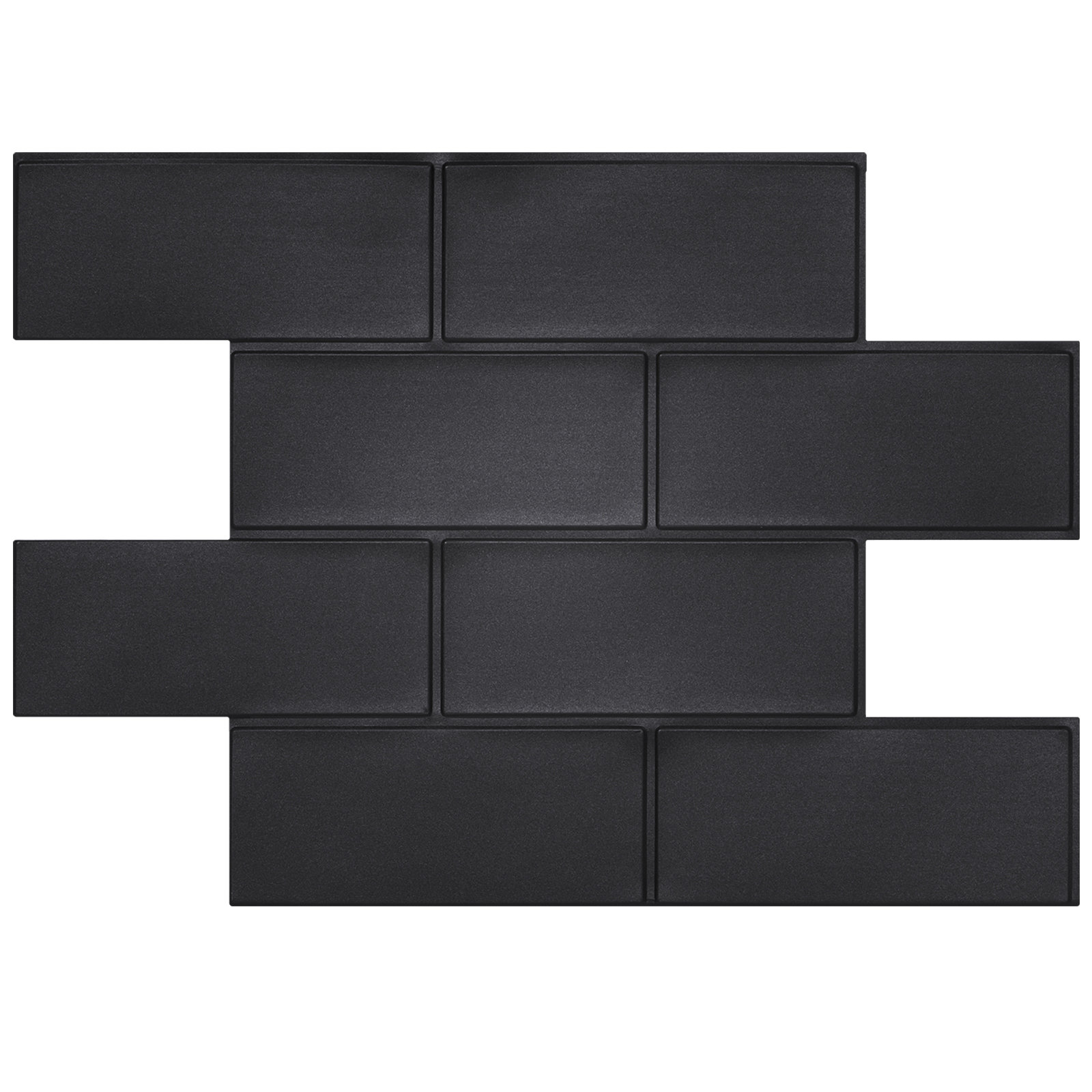 Vinyltile 8.4'' W x 12'' L PVC Peel and Stick Subway Tile Wayfair