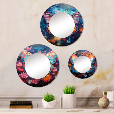 Remsen Metal Round Mirror