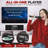Portable Decorative Record Player with Bluetooth-89946958