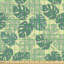 Paonia Tropical Hawaiian Leaves Fabric