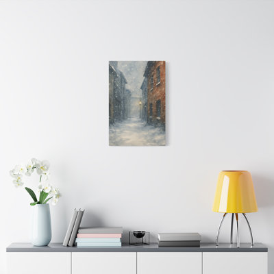 Aaroon Single Picture Frame Print on Canvas