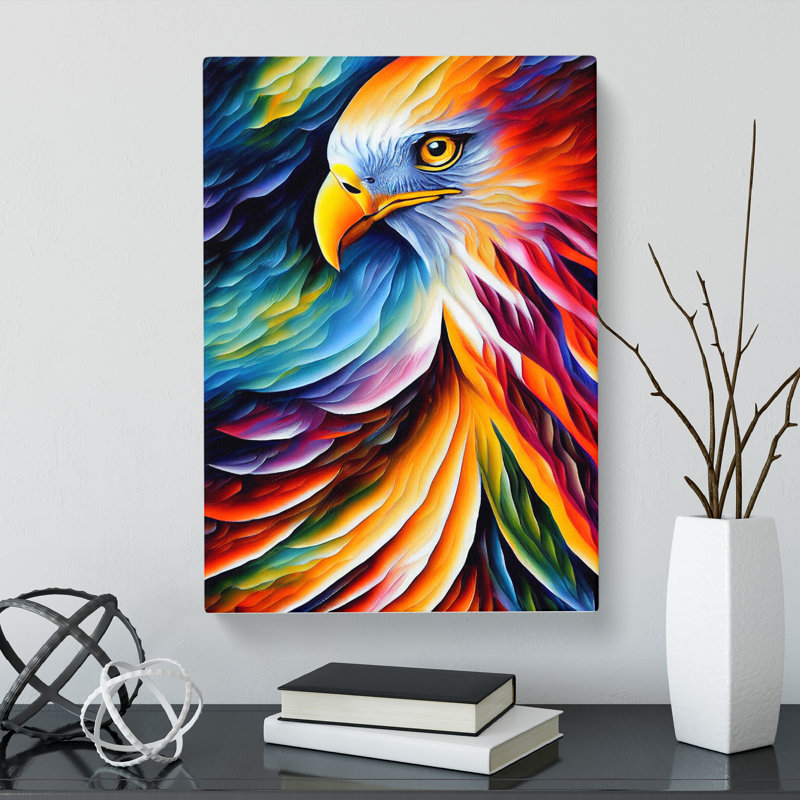 Woodcreek Eagle Vol.3 - Wrapped Canvas, 76cm H x 50cm W x 3cm D