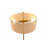 Monte FLOOR LAMP WITH PAPER RATTAN WEAVE SHADE