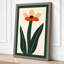 Bloom Mid-Century - Wrapped Canvas-131764819-131764820