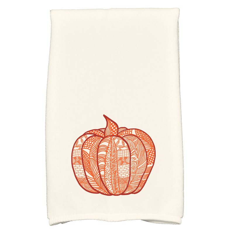Ames Tea Towel Kitchen Towel, Orange