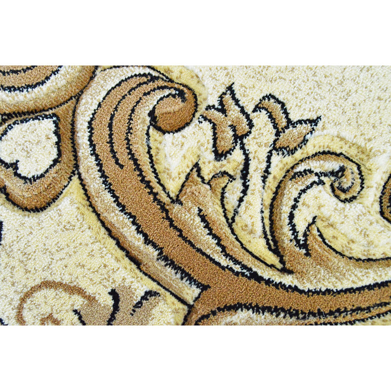 Ramsel Performance Oriental Indoor Rug, Rectangle 5'2" x 7'5"
