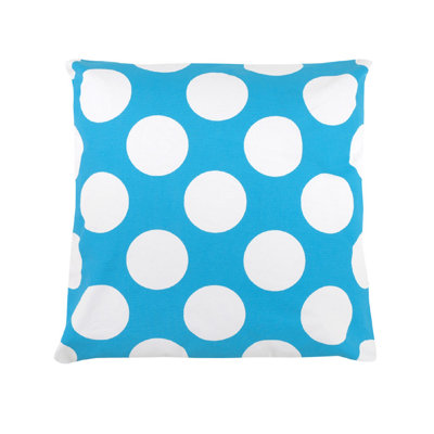 Rosemary Polka Dot 100% Cotton Throw Pillow