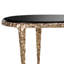 Side Table Livana Vintage Brass Finish - Stand Set Of 2