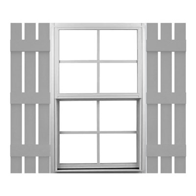 Mid-America 12'' Board & Batten Shutters