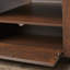 Wheel Coffee Table with Storage