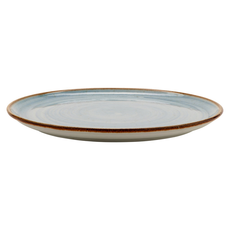 Corona - Coupe Plate Commercial Dishwasher Safe 11'' Porcelain Dinner Plate , Set of 12