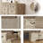 52"W Farmhouse 9-Drawer Dresser, Wood Chest Of Drawers With Spacious Storage For Bedroom, Living Room & Entryway-2140966533