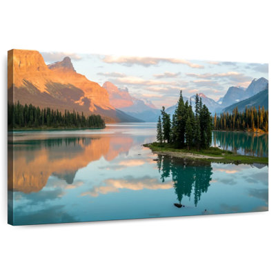 Alvord Maligne Lake Spirit Island