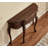 54.33" Dark brown Rectangular Solid Wood Console Table-106950143