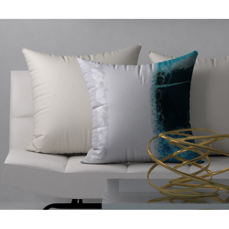 Housse de coussin carrée/insert, 20 po x 20 po