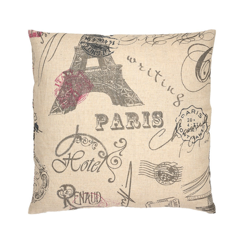 Laval Print Throw Pillow, No Fill, 18" x 18" x 6"