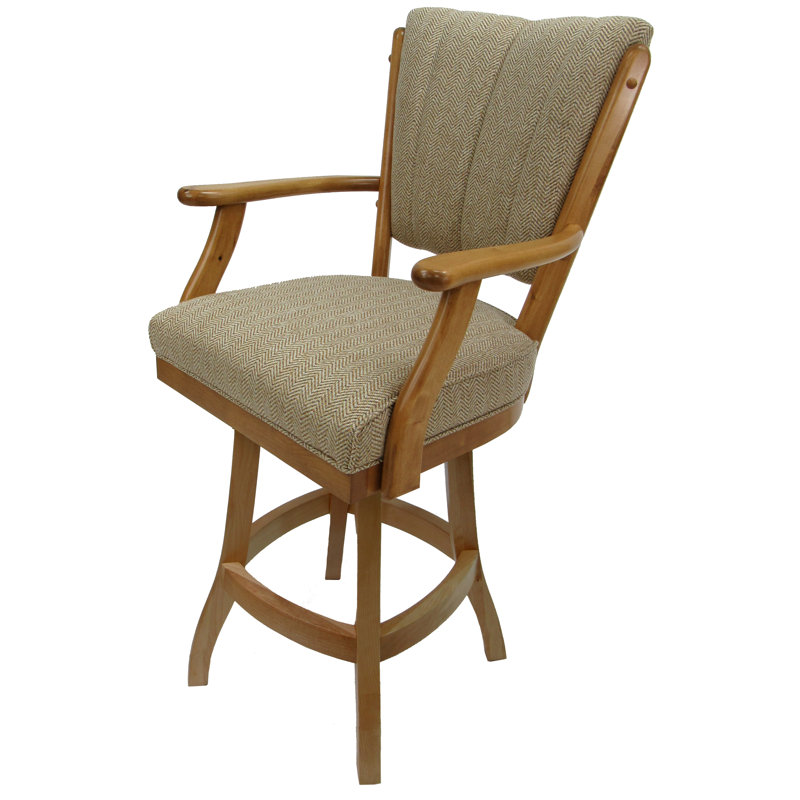 Tabouret de comptoir en bois 26 po, Tabouret de comptoir (siège d'une hauteur de 26 p