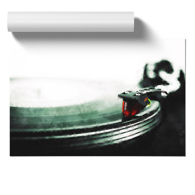 The Needle Of The Record Player - No Frame Print