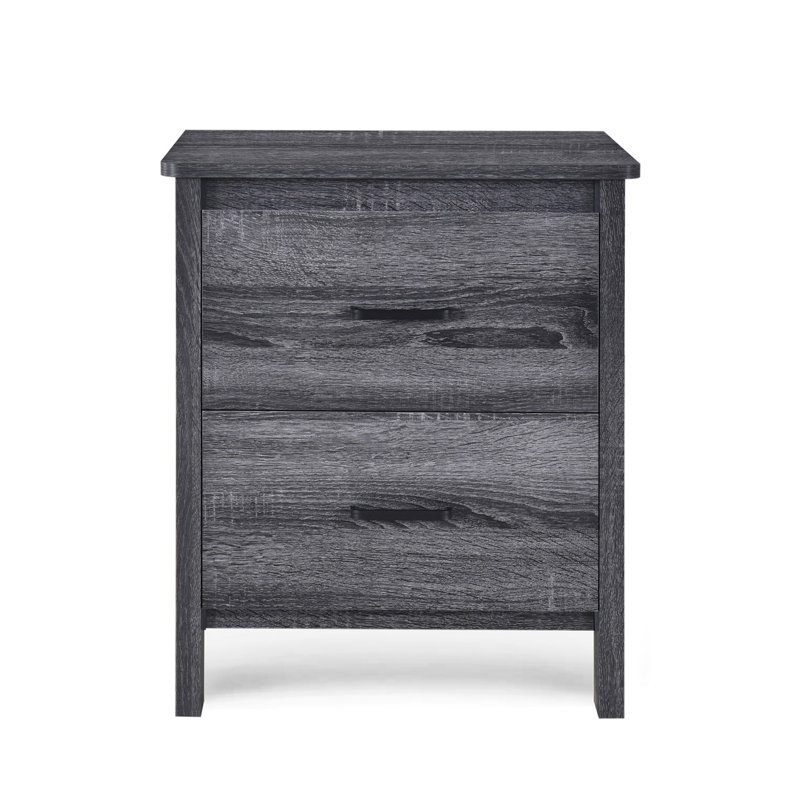 Uniquely designed end tables, Dark Grey