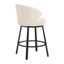 Tabourets de bar pivotants de 26 po avec pieds et repose-pieds en métal Matisse-189870940-196552245