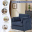 Fauteuil d'appoint 38 po en velours côtelé 38 po-1223584100