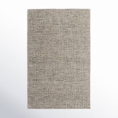 Hodges Hand-Tufted Wool Gray/Taupe/Beige Area Rug