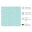 «Abstract Rain Drops I», reproduction d'art moderne sans cadre-2008270232