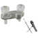 Centerset 2-handle Bathroom Faucet with Drain Assembly