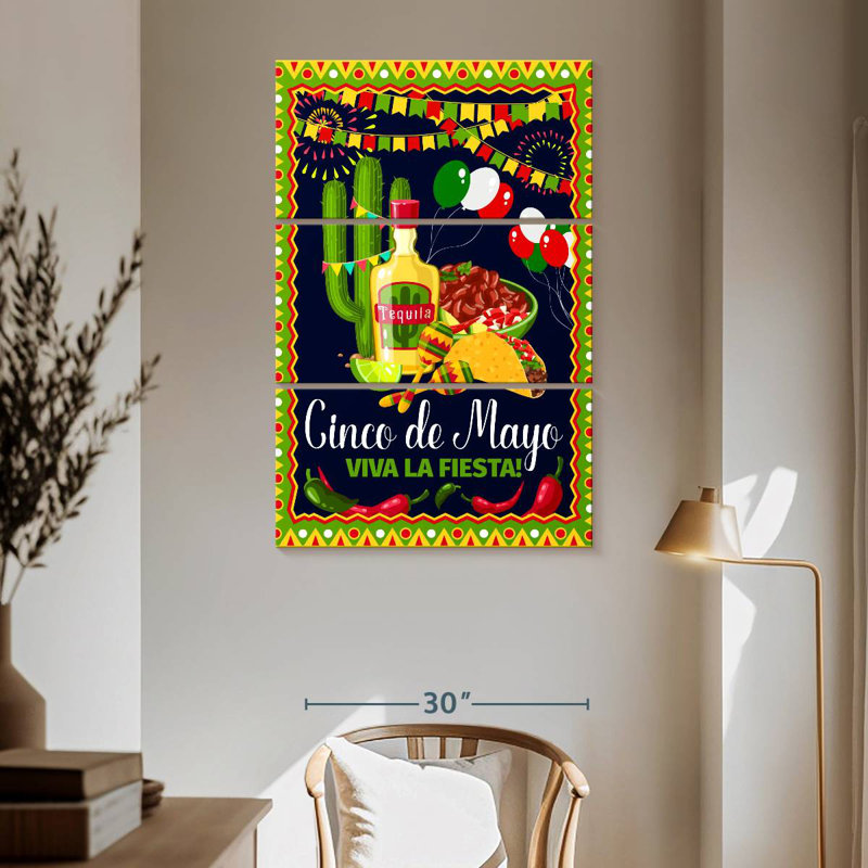 Lelend Cinco De Mayo Holiday, 65" H x 42" W