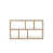 Pure White/Plywood Edge