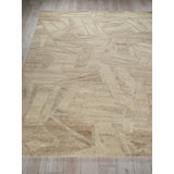 Boma hand-knotted Wool Beige Area Rug