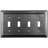 Architectural 4 - Gang Toggle Light Switch Standard Wall Plate-44465848