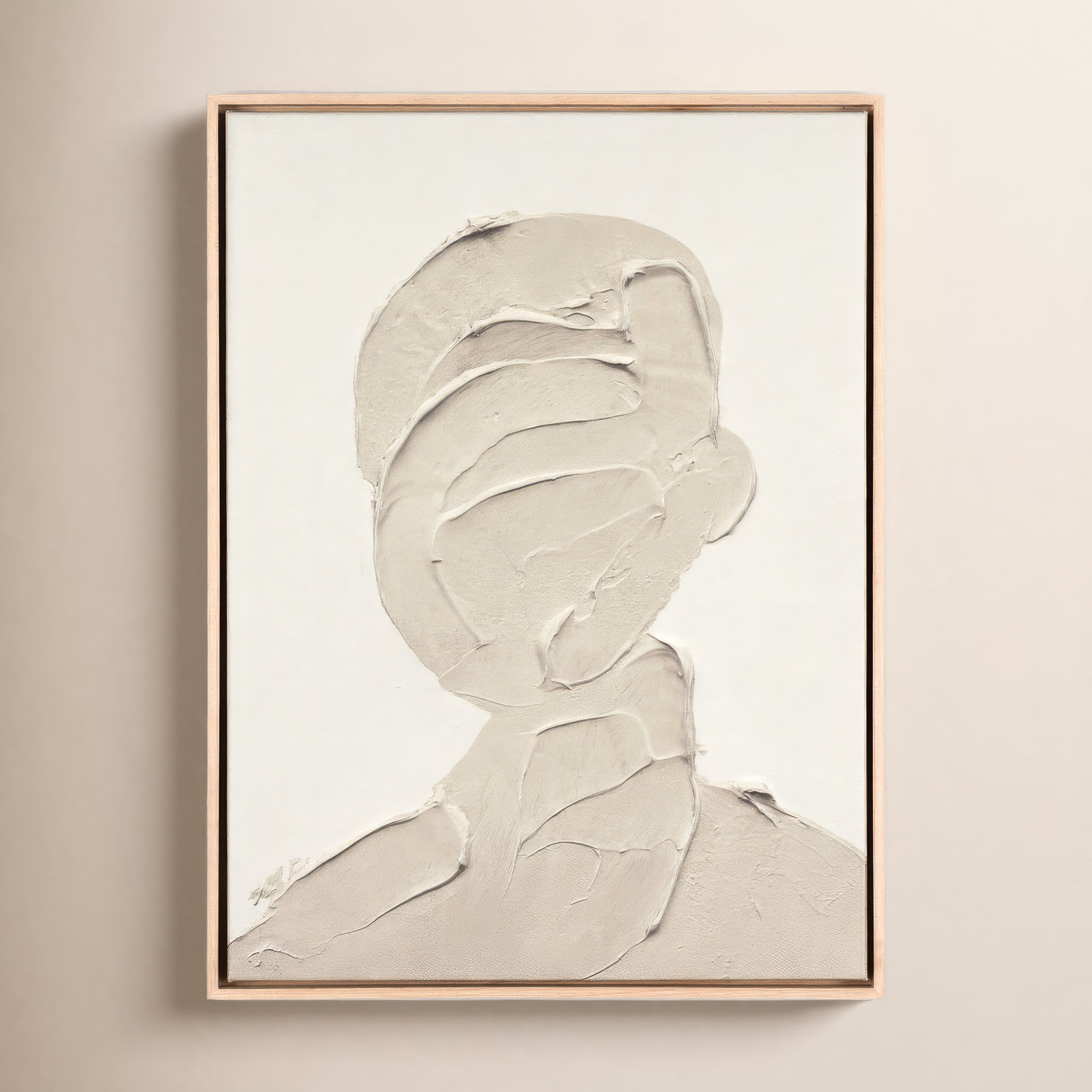 Portrait 2 Painting by Coup D'Esprit, 48" H x 36" W