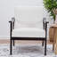 Fauteuil à dossier haut d'inspiration médiévale moderne-677280715