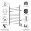 Straight Towel Rail Towel Warmer-36902532