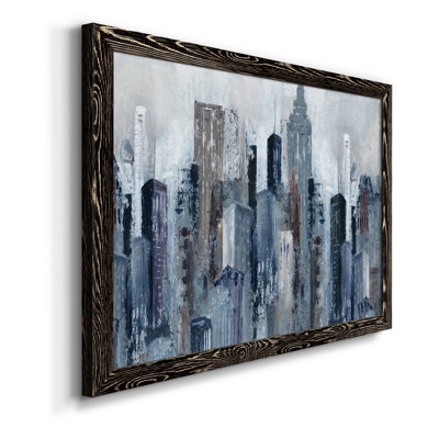 City Mood - Peinture sur toile encadrée