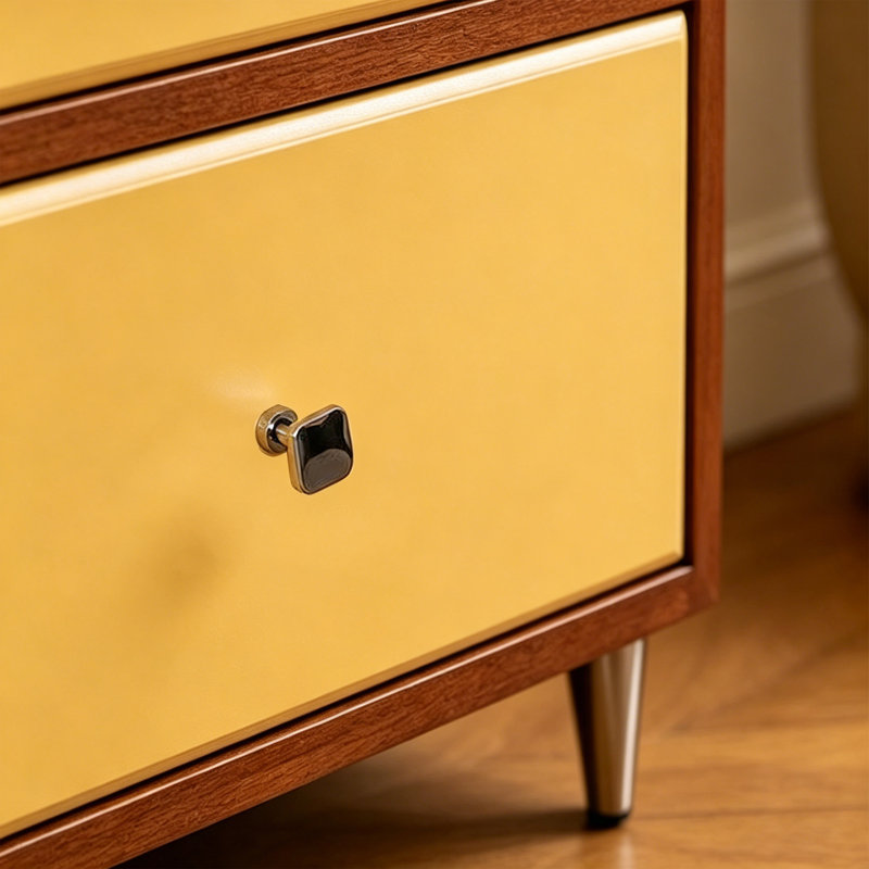 Commode d'appoint en acier inoxydable