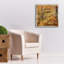 Art mural sur toile Latitude and Latitude Travel To Florence 'par Art Licensing Studio, 26 x 26 po
