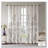 Burnout Printed Curtain Panel