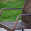 Chaises d'extérieur en osier, 54020 KD MP2, 2 chaises / ensemble