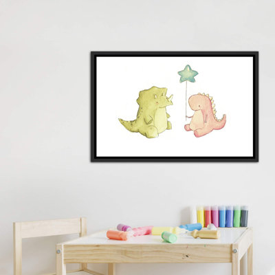 «Dino Friends» par Mike Koubou - impression d'art graphique