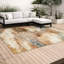 Tapis abstrait lavable à la machine intérieur / extérieur ACN2874-14082328-14082329