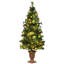 Arbre de Noël vert pin cachemire avec lumières DEL-77494031