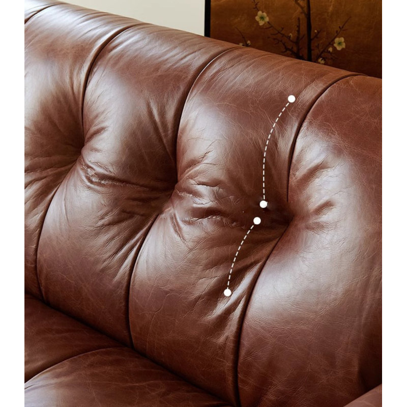 Canapé French Cloud, 4, H 33,45 po x l 133,86 po x P 40,16 po